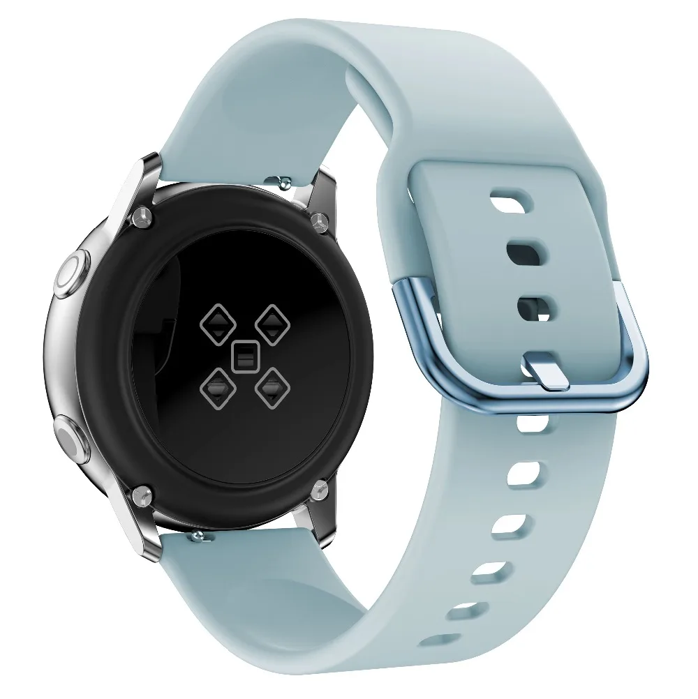 Спортивный ремешок для часов samsung galaxy, активный ремешок galaxy 42 мм, ремешок для garmin Forerunner 645 Sport, 20 мм, ремешок для часов gear S2