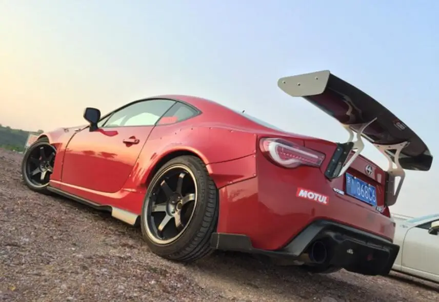 Углеродное волокно заднего крыла задний багажник спойлер крыло для Subaru BRZ TOYOTA GT86