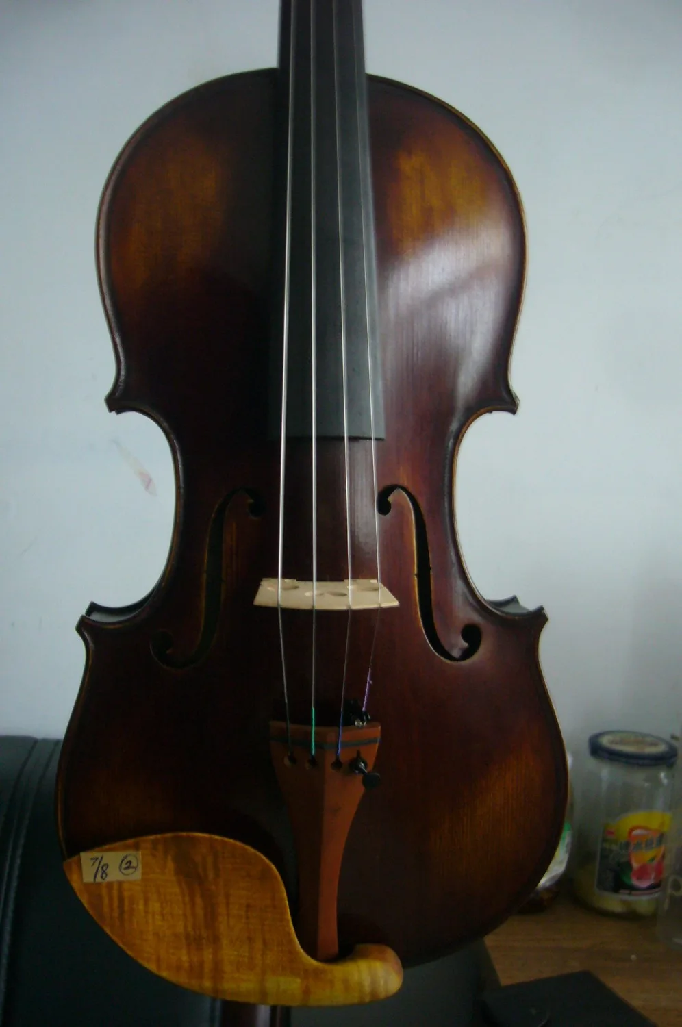 Скрипка ручной работы с красивым звуком размер 7/8 модель скрипки 1715 в старинном