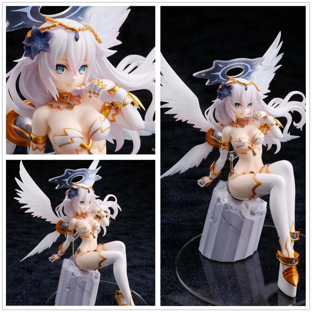 Аниме гиперизмерение нептуния 4 богини Онлайн Черное сердце Нуар 1/7 Масштаб