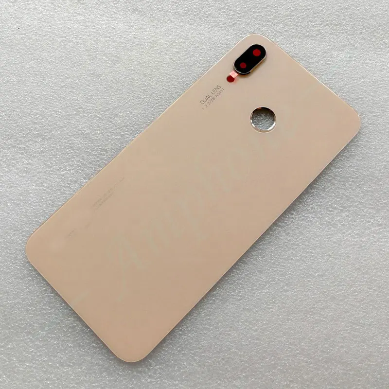 Оригинальное закаленное стекло задняя крышка для huawei P20 Lite/Nova 3e запасные части