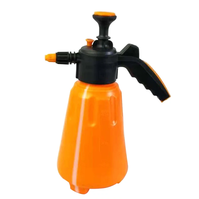 1.5L orange 1,5 л Портативный Сад Спрей Бутылка чайник давление опрыскиватель растения цветы Лейка опрыскиватель чайник дома садовые инструменты - Цвет: 1.5L orange