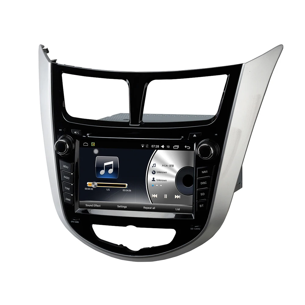 D NOBLE 2G + 16G Android 7 1 автомобильный dvd плеер дюймов 2 din Wifi Bt FM Радио Стерео GPS навигация