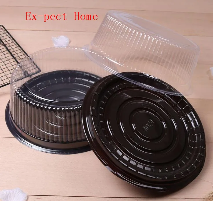 Оптовые продажи Большие круглая коробка для выпечки/8 дюймов сыра/прозрачный
