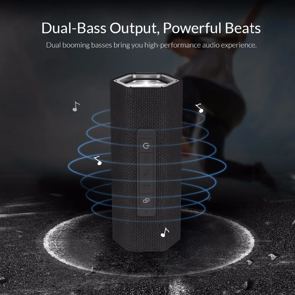 ORICO Портативный Bluetooth4.2 Беспроводной колонка бас 6 час игр 10 м Диапазон Bluetooth IPX5