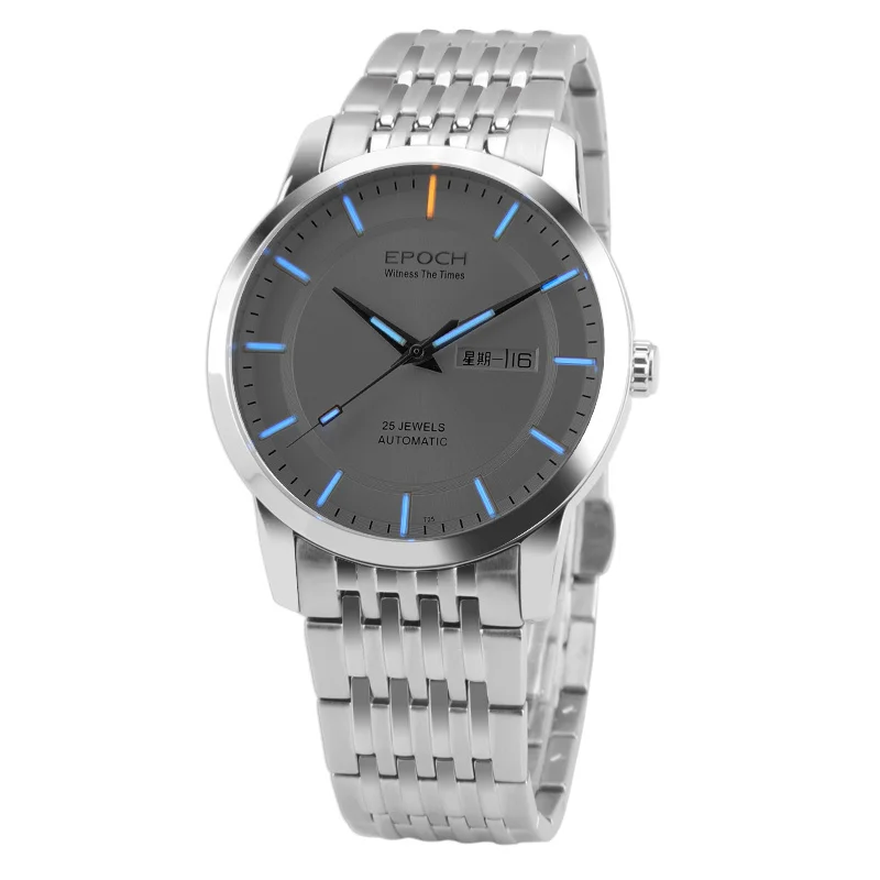 Часы EPOCH 6023GN мужские деловые механические водонепроницаемые 100 м|watches jewelery|wristwatch