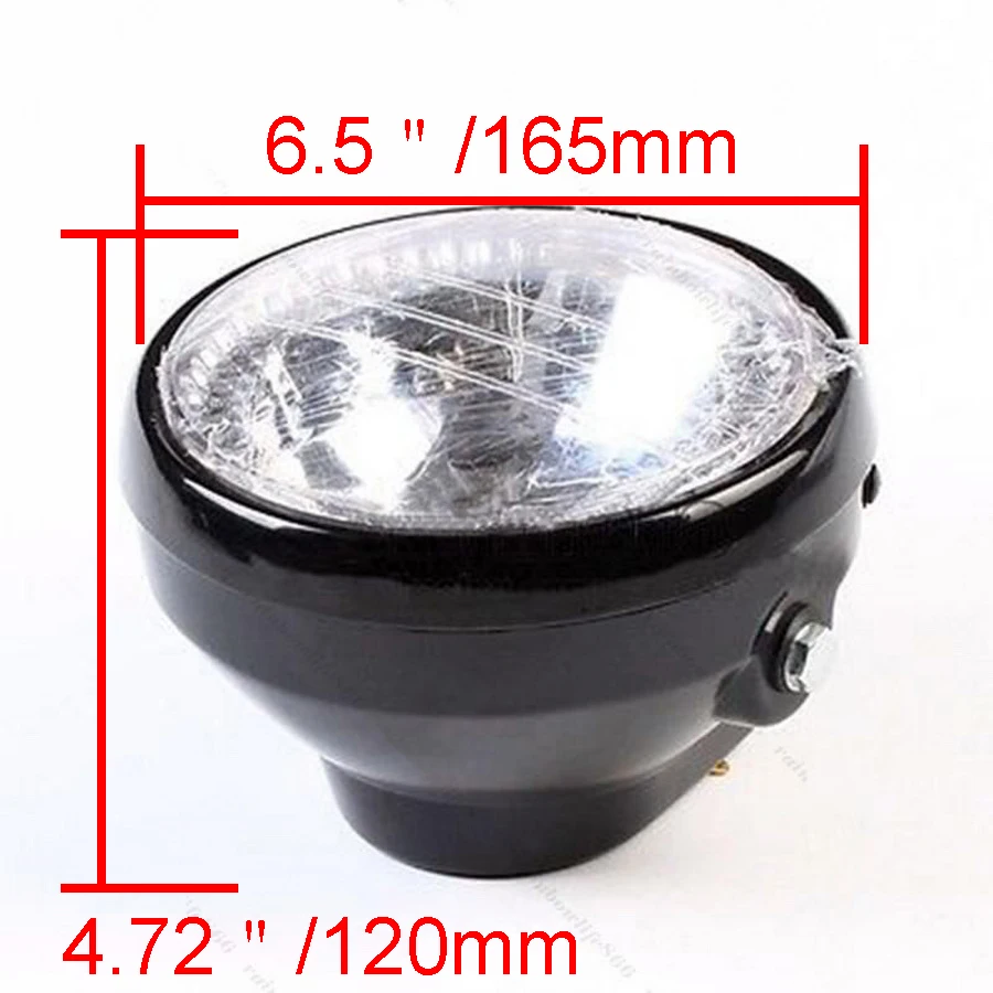 Posbay Янтарный H4 мотоциклетная фара с поворотным сигналом галогенный Мотоцикл