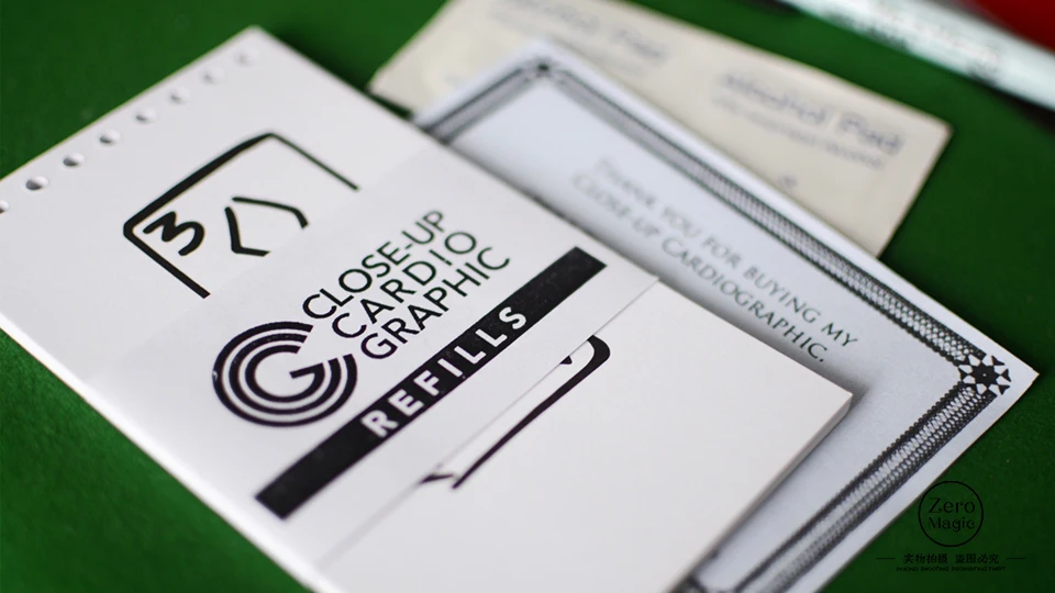 Free shipping Cardiographic by Martin Lewis -Magic Tricks Magician Close Up Street Illusions Props Fun gimmicks Classic Magia | Игрушки и