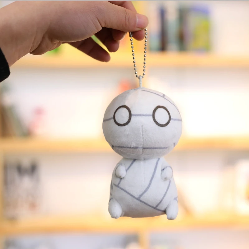 12 см Kawaii большие глаза мини Мумия плюшевый брелок игрушка как держать Новый Аниме