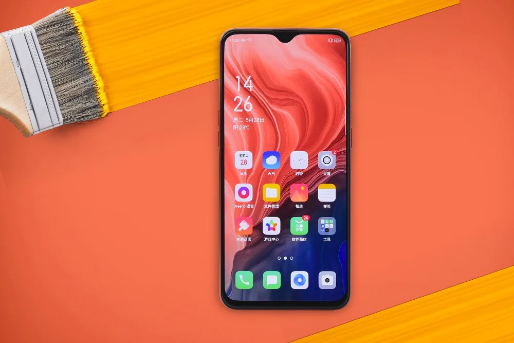 OPPO Reno Z 6," AMOLED Капля воды экран Поддержка NFC 2340x1080 4035 мАч Восьмиядерный отпечаток пальца+ распознавание лица
