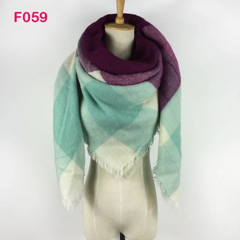 2017 шарфы большой Элитный бренд Новый плед Для женщин шарф теплый зимний Одеяло