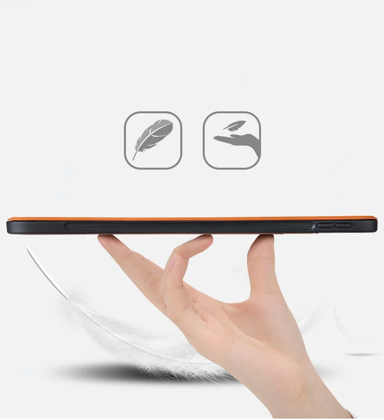 Кожаный флип-чехол X-Level для iPad Pro 11 12,9 дюймов с подставкой, Ультратонкий чехол для iPad Pro 12,9, Функция Смарт-сна