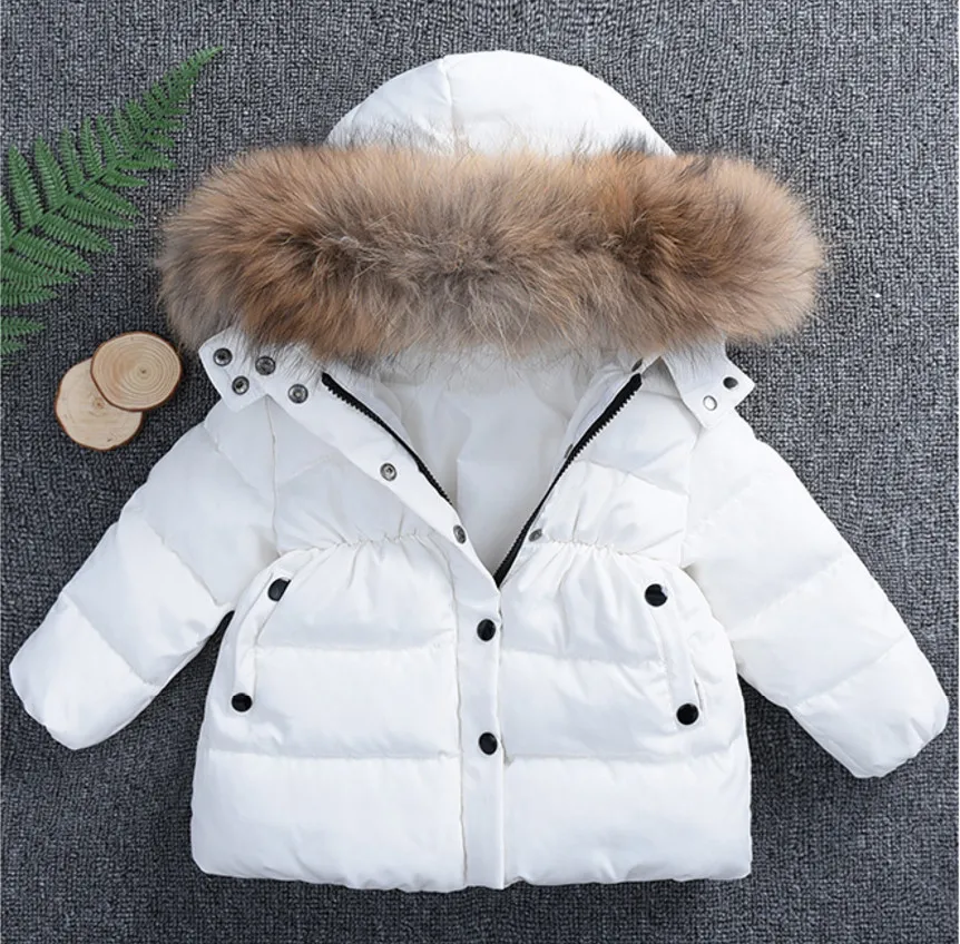 Boys Winter Coats Baby Girls Jacket Kids Warm Outerwear Children Coat 2018 Fashion Clothing Thick Hooded jackets | Детская одежда и