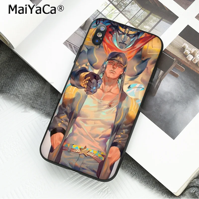 Мягкий силиконовый чехол MaiYaCa jojo для Apple iPhone 8 7 6 6S Plus X XS MAX 5 5S SE XR|Бамперы| |