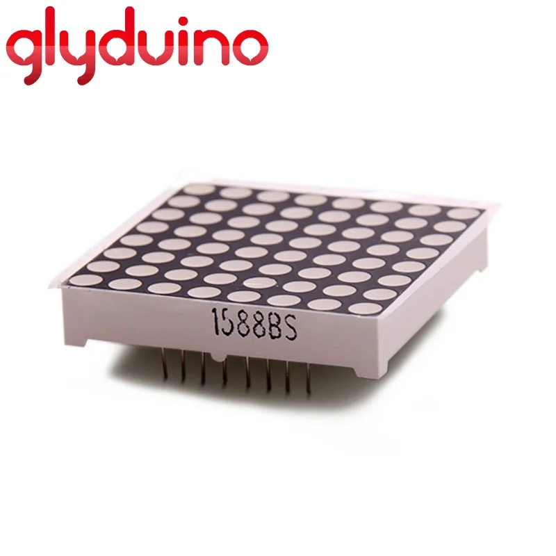 Glyduino 3 75 мм 8*8 матричный общий анодный дисплей модуль 16 Pin красный свет