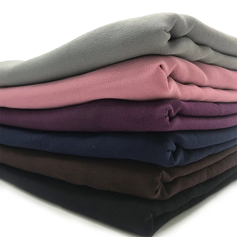 2020 NEW design Patchwork pleat bubble chiffon Wrinkle shawls hijab drape stitching muslim scarves 19 colors pleated hijabs 1pc |