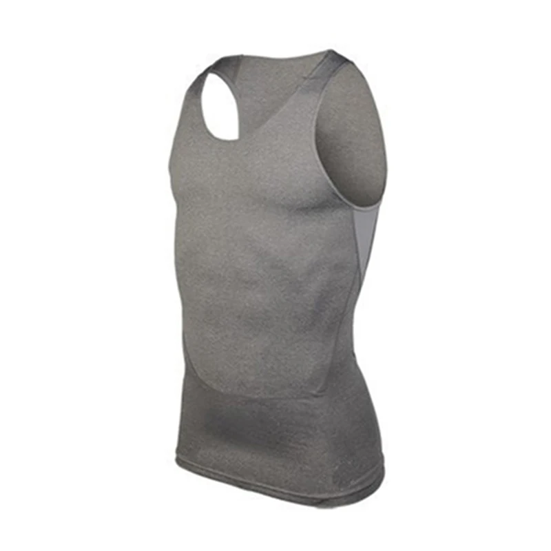 майки мужские Мужчины сжатия Жилеты Быстрый сухой Tank Top PRO Combat баскетбол футбол