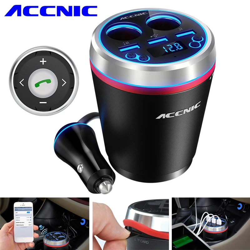 [Обновление] Автомобильный беспроводной FM передатчик Accnic C1 с USB радио приемник