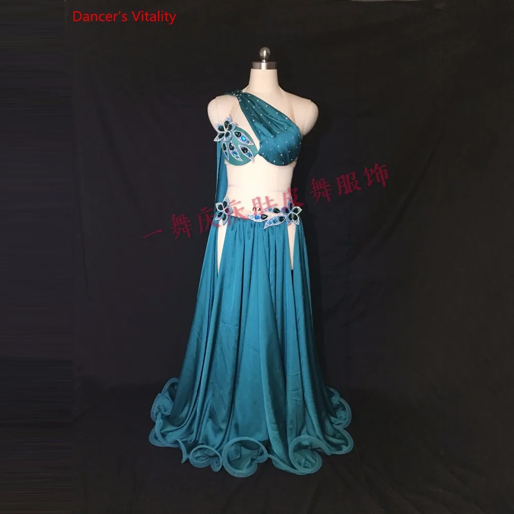 Новый Выполненный на заказ Женский Bellydance Индийский Алмазный Танец Живота