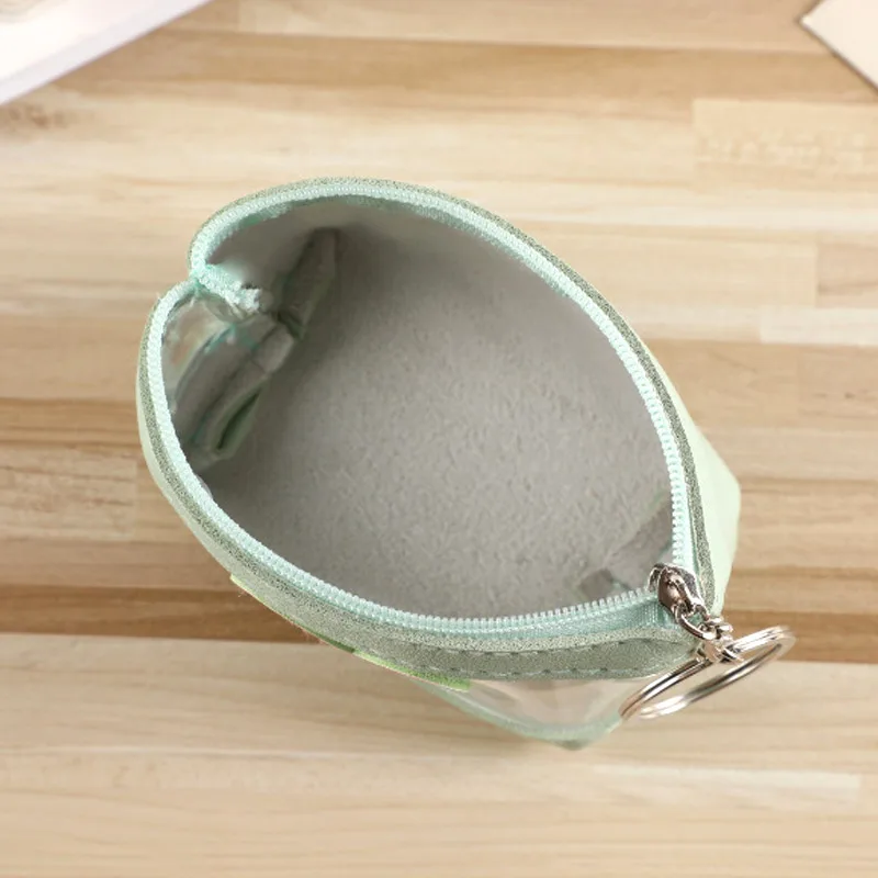 Новинка 2018 милый кошелек для монет прозрачный Кошелек брелок губная помада сумка