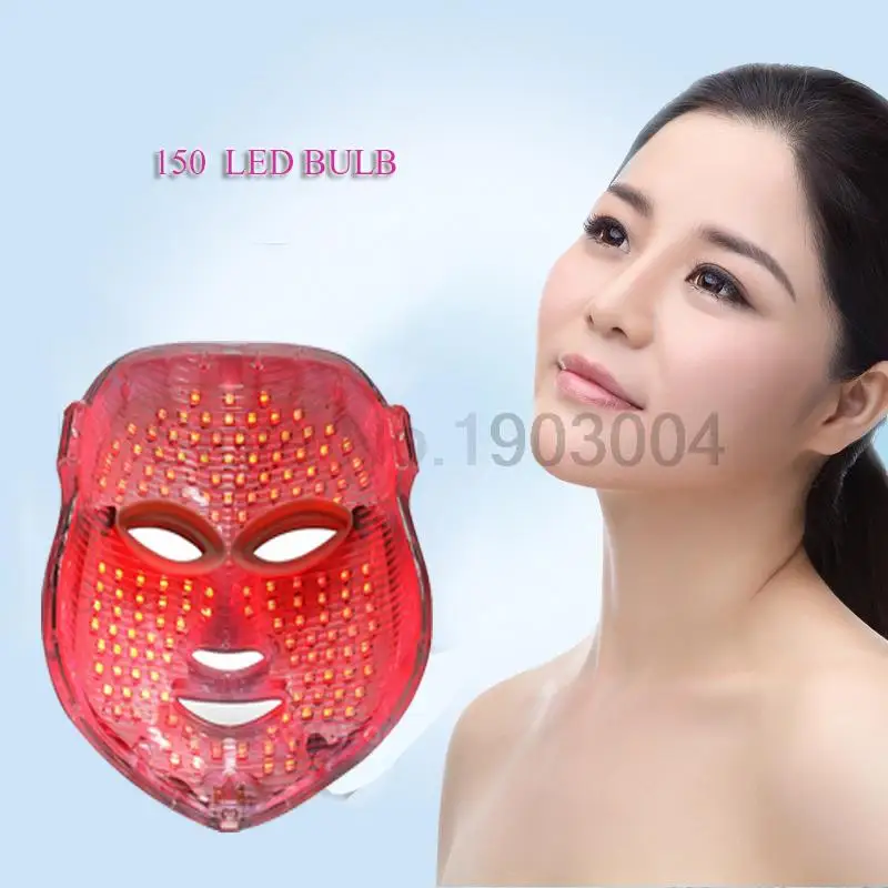 Home Use Photon Korean LED Photodynamic Facial Mask Beauty Instrument Anti acne Skin Rejuvenation led mask facial treatment | Красота и
