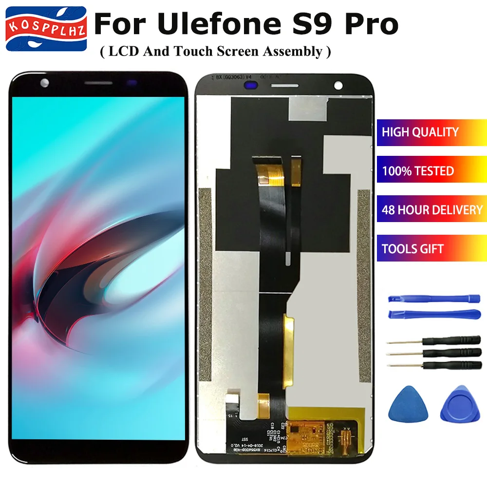 Высокое качество 5 дюймов для Ulefone S9 Pro ЖК дисплей + сенсорный экран дигитайзер
