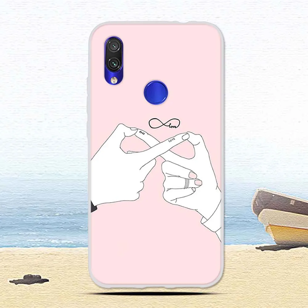 Чехол для Xiaomi mi Red mi 7, мягкий силиконовый чехол из ТПУ для Red mi 7, мультяшный милый рисунок собаки, защитный корпус для телефона чехол s Fundas Coque - Цвет: 21