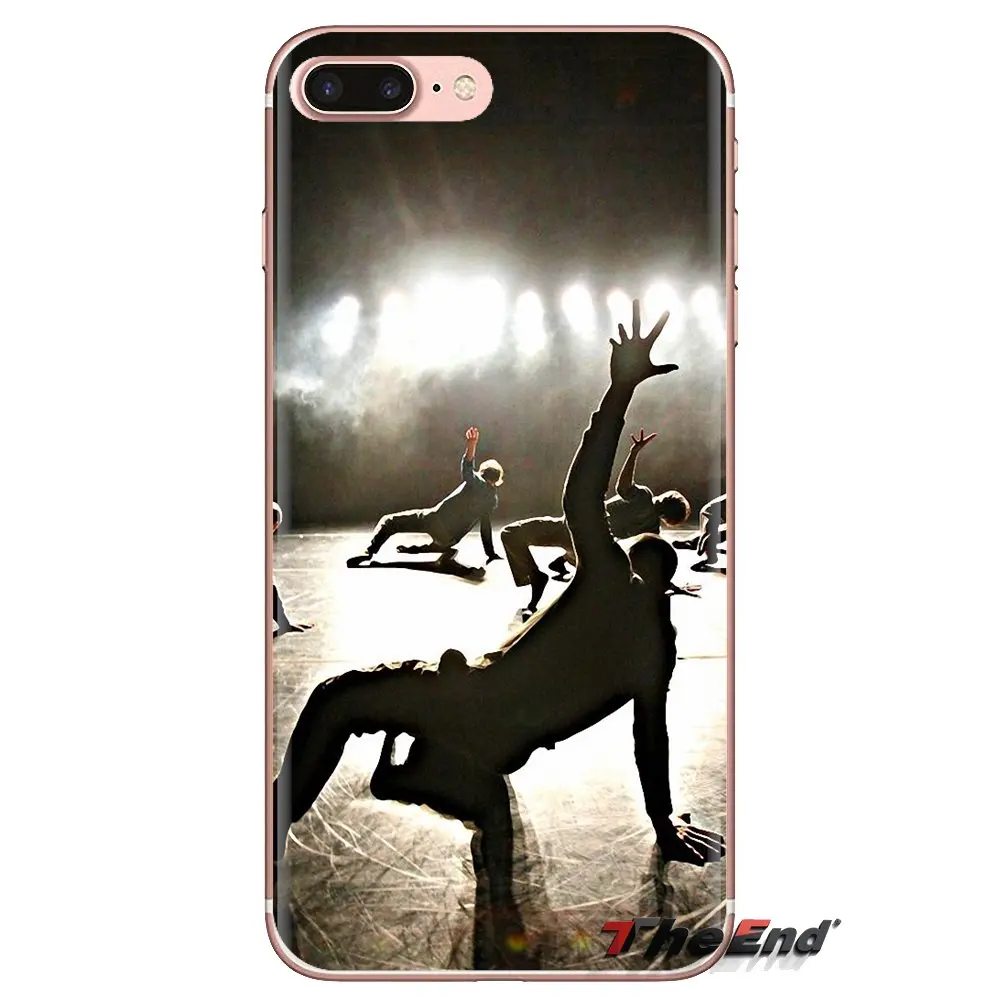 For Samsung Galaxy S3 S4 S5 Mini S6 S7 Edge S8 S9 S10 Plus Note 3 4 5 8 9 Breaking Dancing Break dance Soft Transparent Bag Case |