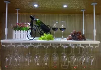 70*22CM Fashion Bar Red Wine Goblet Glass Hanger Holder Hanging Rack Shelf wall wine rack cup holder