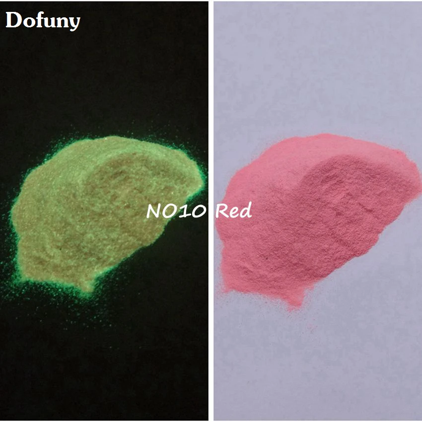 Светящийся в темноте пигмент фосфорный Блестящий Порошок для ногтей светящийся