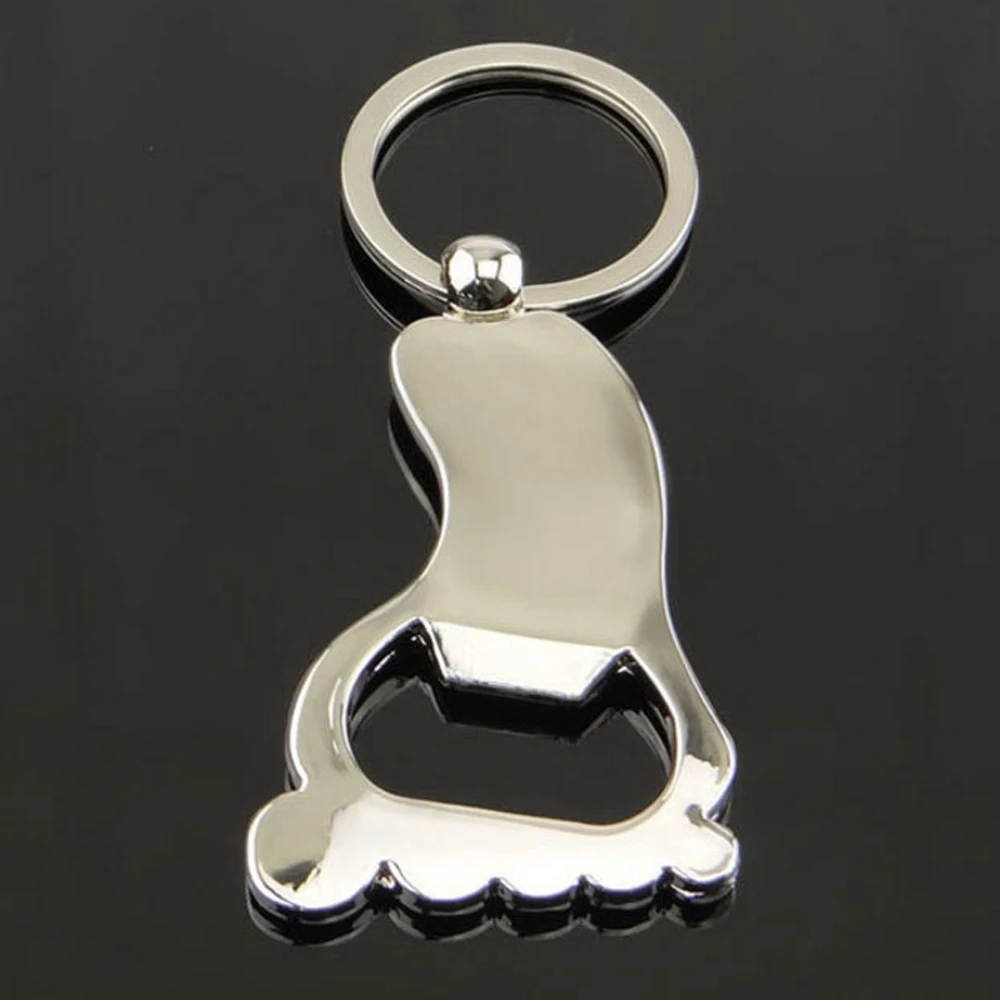 Портативный открывалка для бутылок из нержавеющей стали с логотипом и именем MR +