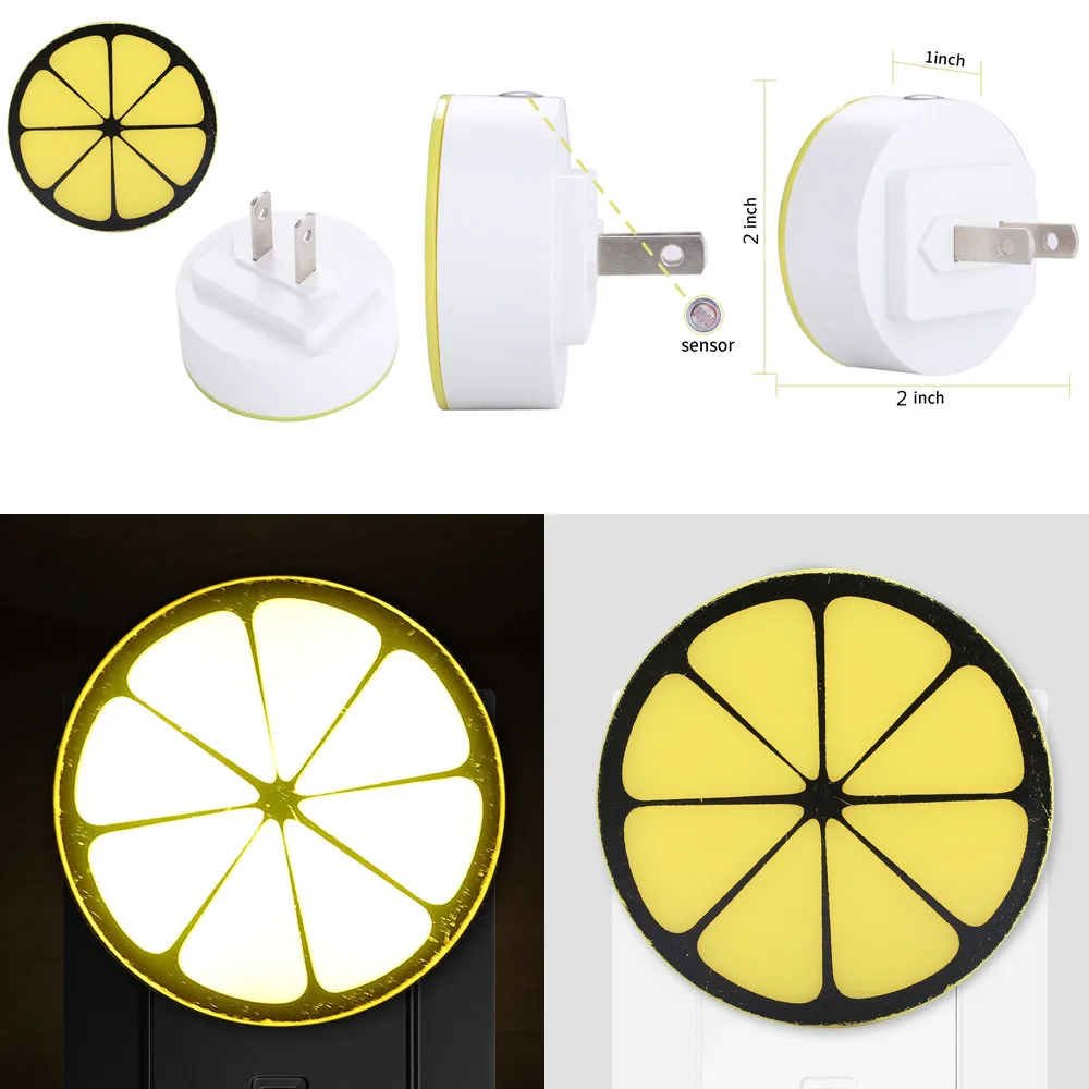 Новый высокое качество США Plug авто свет индукции Сенсор Управление лампа Спальня