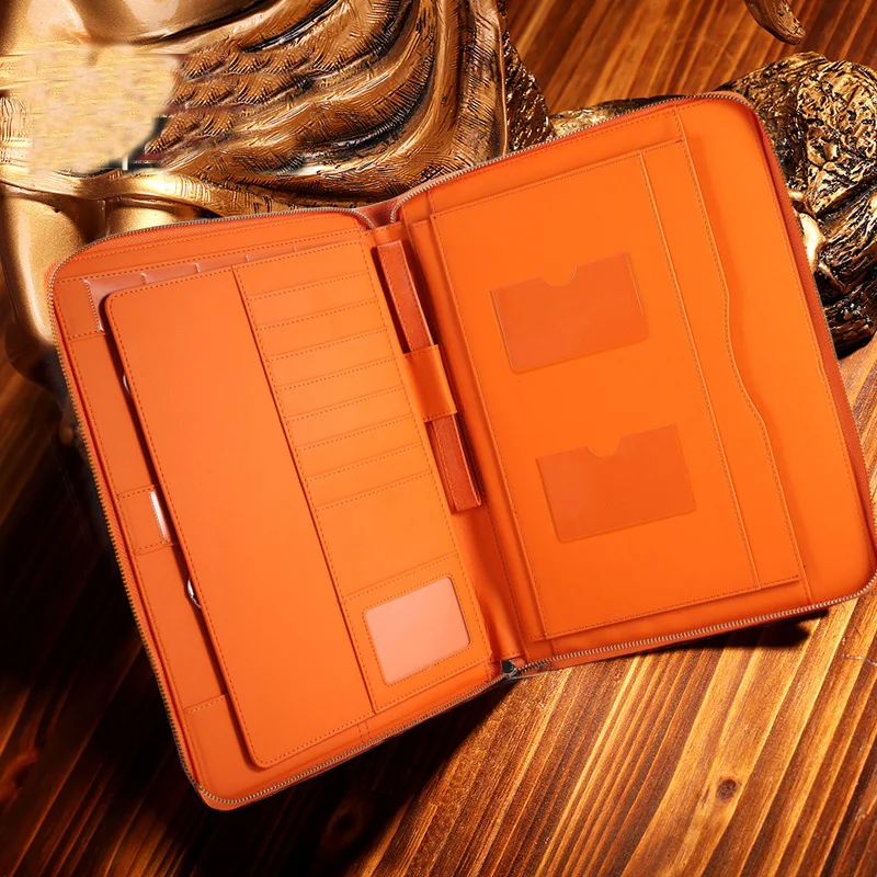 Многофункциональная сумка на молнии для документов А4 папка из искусственной