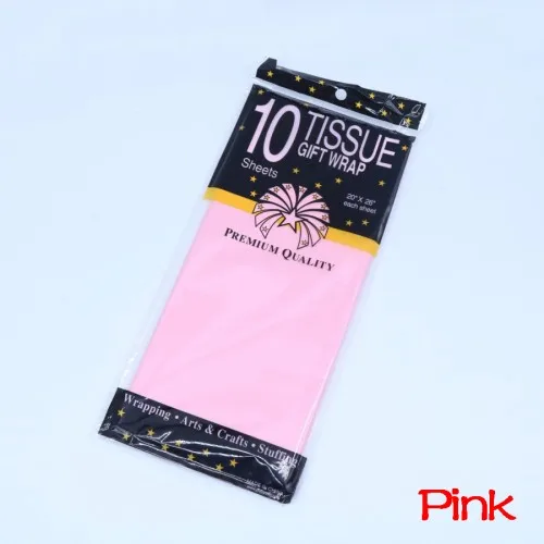 Pink 20 листов/упаковка папиросной бумаги 50x66 см цветок подарочная упаковка крафт бумага одежда рубашка обувь вино оберточная бумага s ручной работы поставка - Цвет: Pink