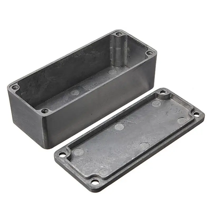 1590A 1590B 1590BB Стиль гитарные эффекты алюминиевый топающий ящик с 4 стальными винтами Педальный корпус для гитарных деталей и аксессуаров