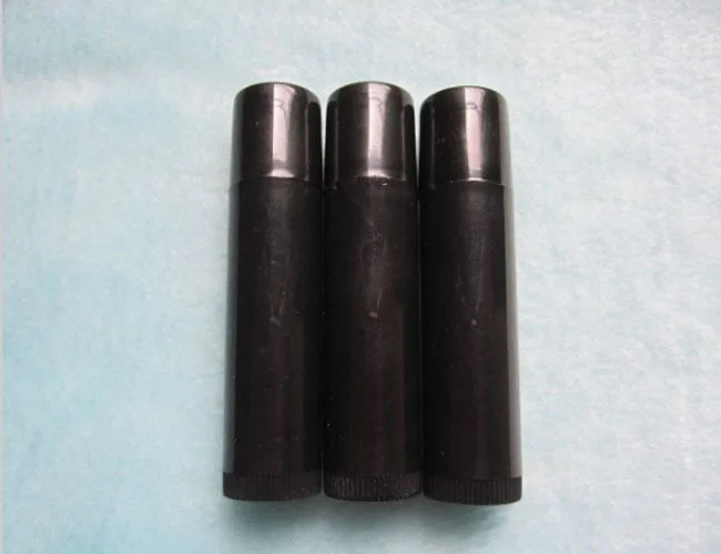 free shipping 100pc/lot 5ml Cosmetic Lip Balm Black Lipstick tube fashion lip gloss Lipgloss Empty Container Tube HZ03 | Красота и