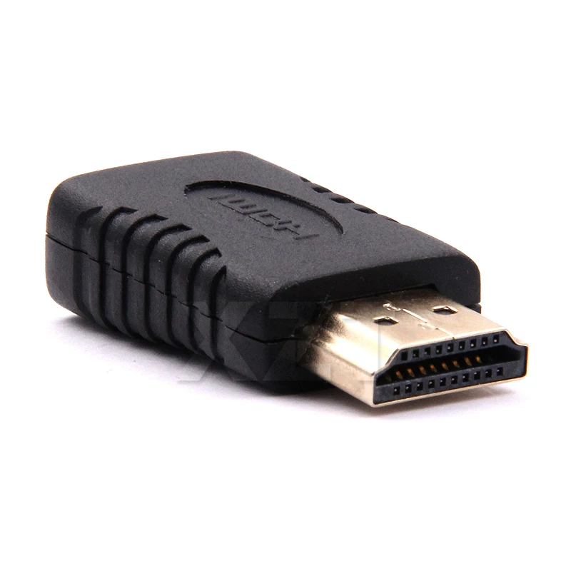 Позолоченный Hdmi к Mini адаптер конвертер Папа мама для HDTV Full 1080p HD видеокамера|hdmi