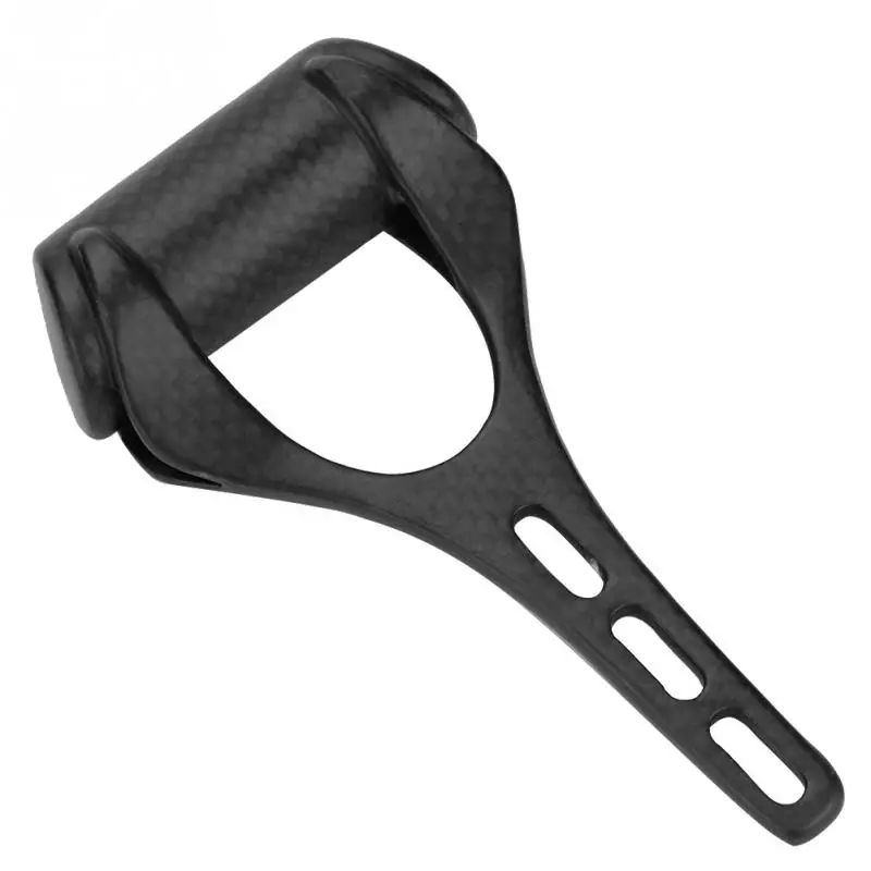 Matte Велосипед одометр расширитель углеродного волокна Горная дорога велосипед спидометр лампа велосипед настенное крепление удлинитель горный велосипед запчасти - Цвет: Matte