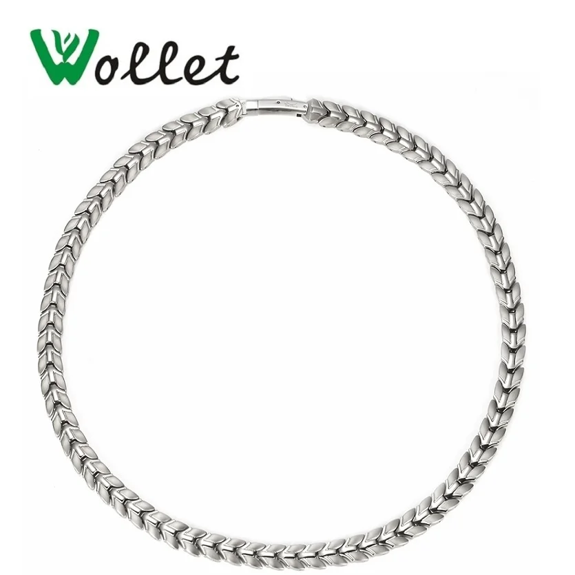 Био магнитное ожерелье из чистого титана для мужчин и женщин|necklace for men|titanium