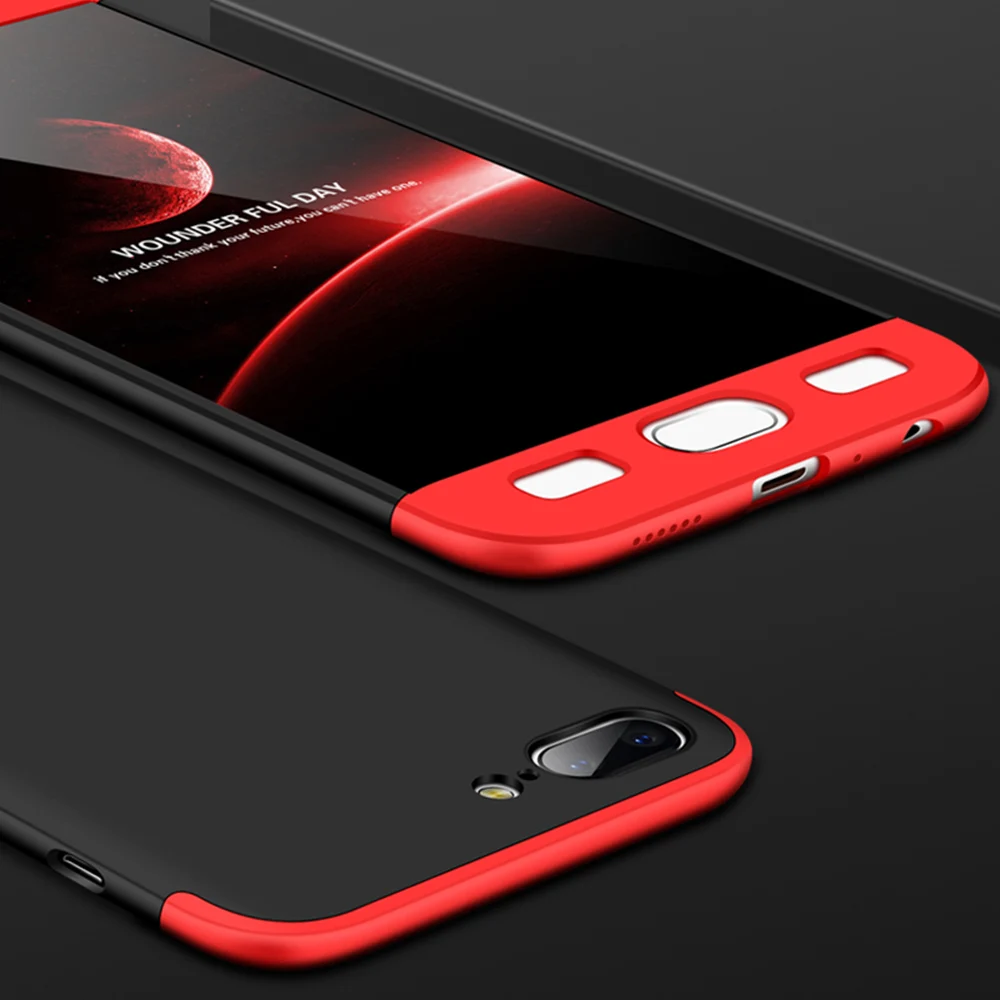 360 полный защитный чехол для Oneplus 5 Чехол 6 Оригинальный модный жесткий 5T One plus |