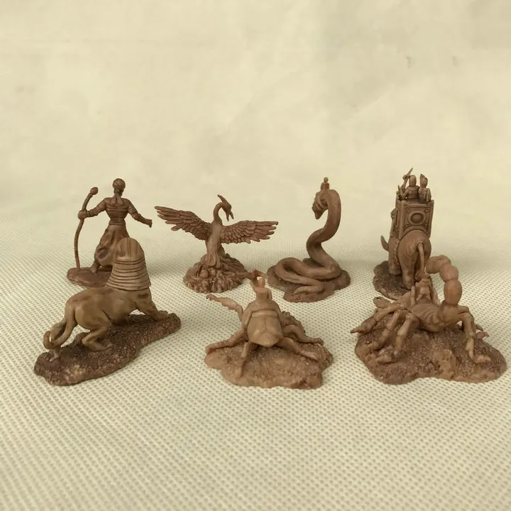 Супер мини ПВХ фигурка 3 см набор египетской серии magic | Игрушки и хобби