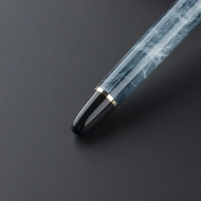 Jinhao X450 черная и серебряная авторучка с 0 5 мм перо из иридия лучший Деловой Подарок