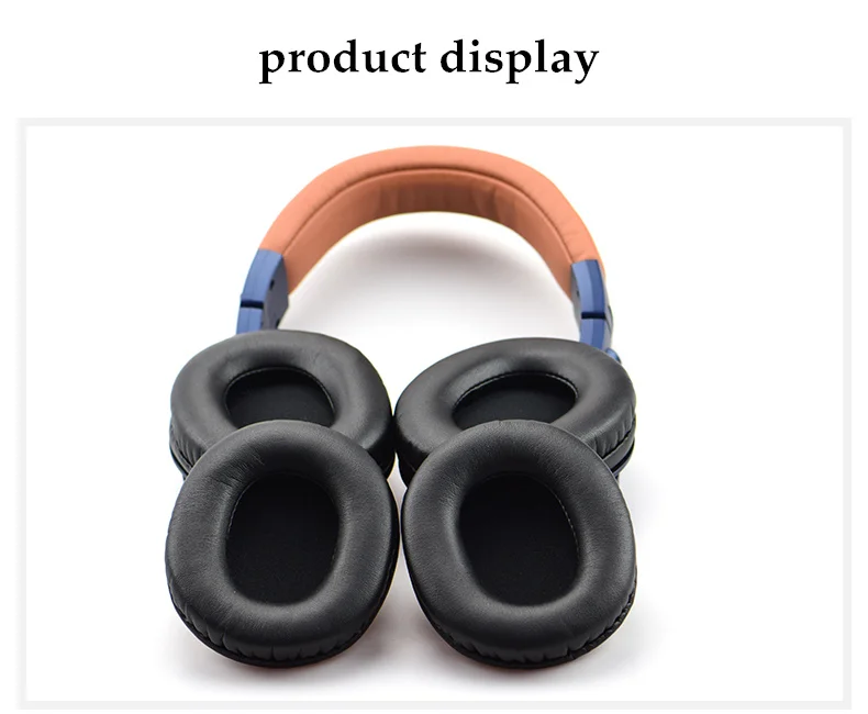 LEORY Замена высокого класса 1 пара амбушюр+ оголовье чехол для Audio-Technica ATH-M50X M30X M40X SX1 наушники черный/коричневый