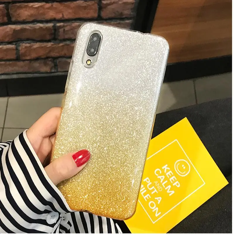 Роскошный блестящий чехол для Xiaomi Redmi Note 7 6 Pro 5 4 4X GO 6A K20 Plus 5A Mi A3 9T 9 8 A2 Lite|Бамперы| |