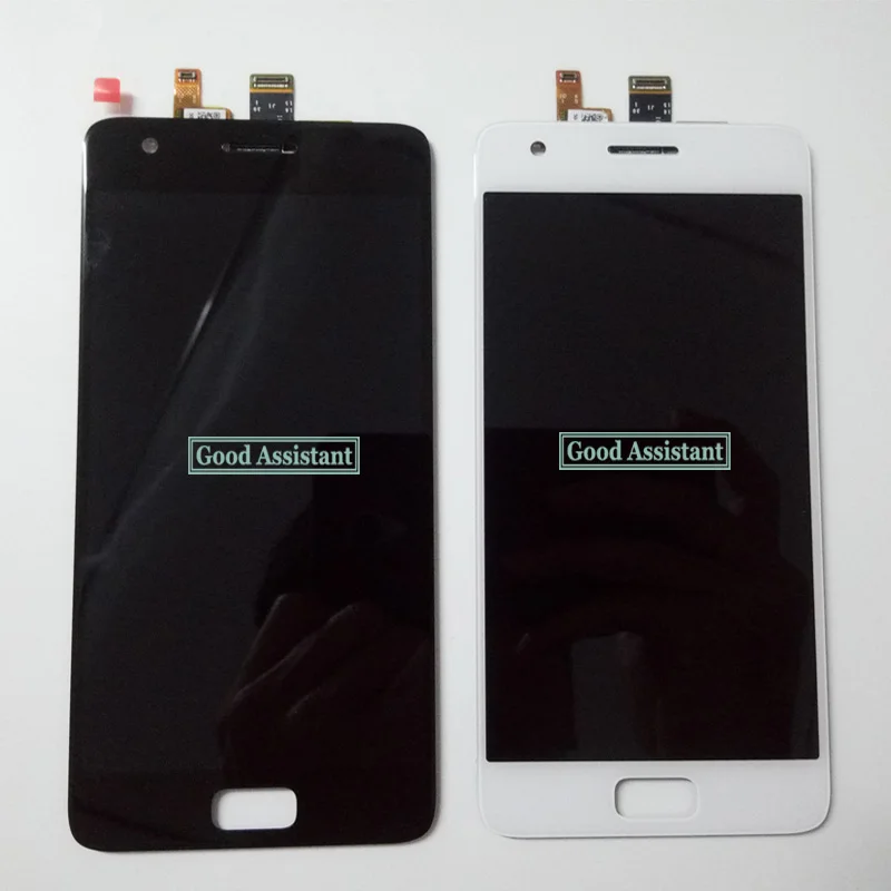 100% протестированный высококачественный черный/белый 5 0 дюймов для Lenovo ZUK Z2 / Plus ЖК