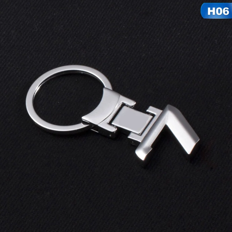 06 Автомобильный 3d сплав подарочная упаковка эмблема брелоки для peugeot Jeep Harley-Davidson Buick Bentley Scania 6008 301 408 - Название цвета: 06