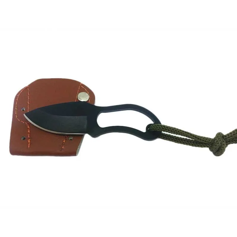 Портативный мини нож для выживания кемпинга на природе EDC многофункциональные