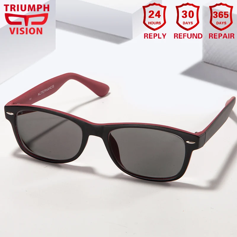 

TRIUMPH VISION Brand Prescription Sunglasses Men Myopia Glasses Photochromic Reading Glasses Eyeglasses Oculos Gafas de sol