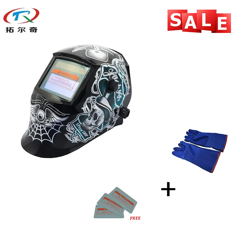 

Сварочный шлем MIG TIG ARC для защиты глаз, сварочные инструменты с литиевой батареей, очки для сварки, маски для сварки, TRQ-JD05 с 223de-BG