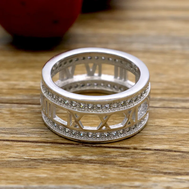 Crystal Rings Female Stainless Steel Wedding Engagement Charm For Women Fashion Jewelry Size 6 8 9 | Украшения и аксессуары